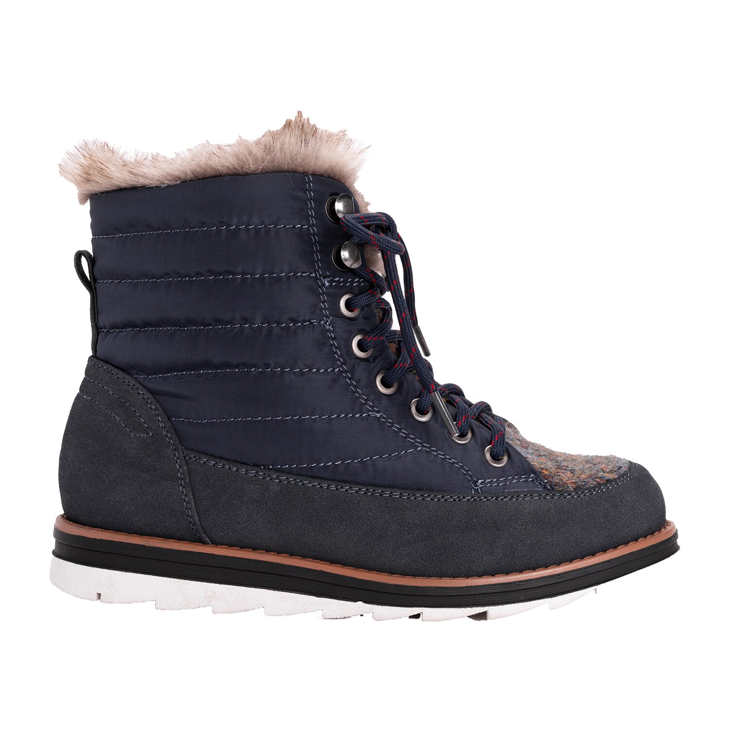 Muk Luks Womens Sigrid Flat Heel Lace Up Boots