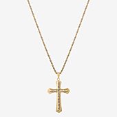 Shaquille O'Neal XLG™ Mens White Cubic Zirconia Stainless Steel