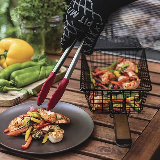Charcoal Companion Non-Stick Shaker Basket
