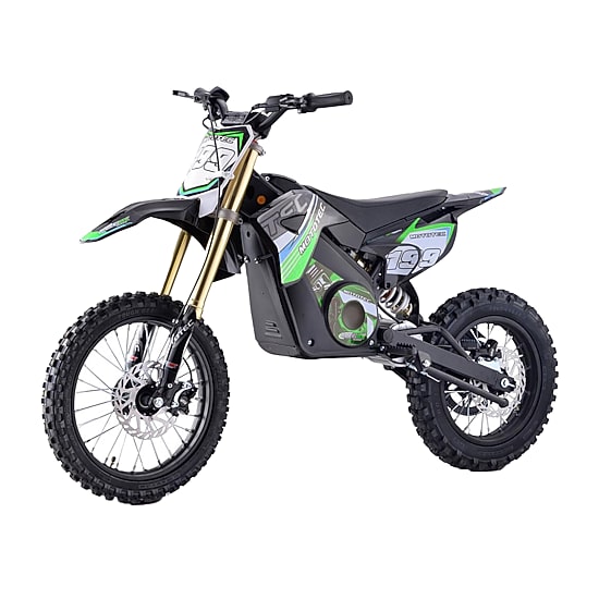 Mototec 48v Pro Electric Dirt Bike 1500w Lithium Blue Ride-On Car