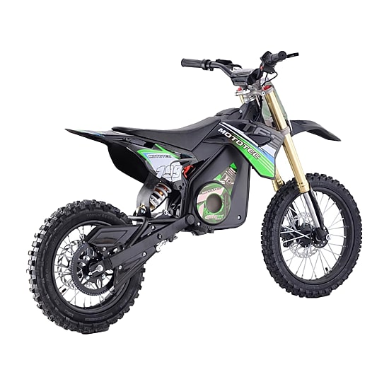 Mototec 48v Pro Electric Dirt Bike 1500w Lithium Blue Ride-On Car