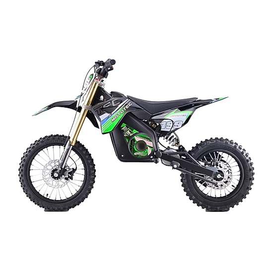 Mototec 48v Pro Electric Dirt Bike 1500w Lithium Blue Ride-On Car