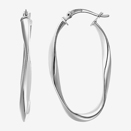 Womens Sterling Silver Round 2 Pair Earring Set