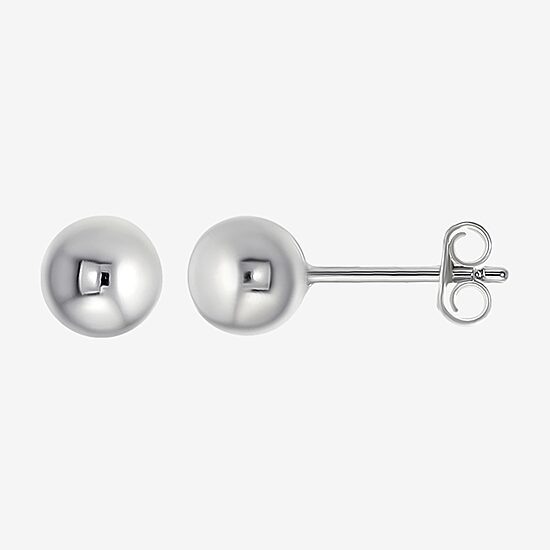Womens Cubic Zirconia Sterling Silver Round 4 Pair Earring Set