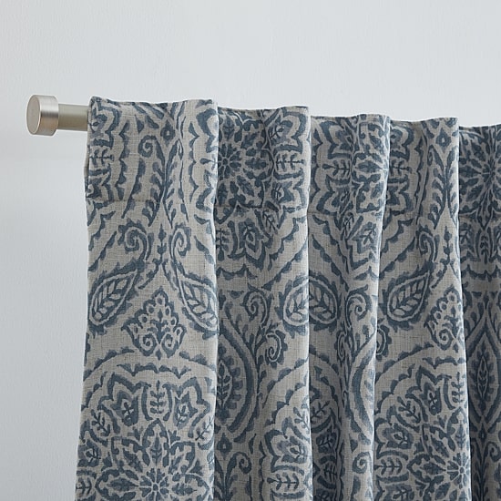 Elrene Home Fashions Giovanni Rod Pocket Back Tab Energy Saving Blackout Single Curtain Panel