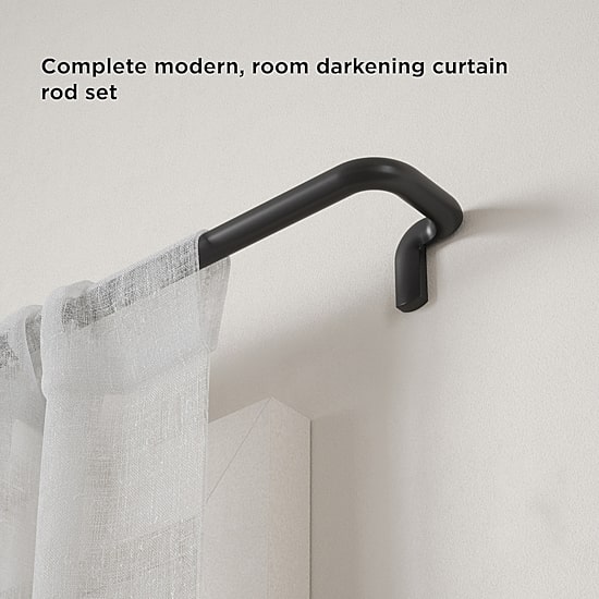 Umbra Twilight Room Darkening 3/4 IN Adjustable Curtain Rod