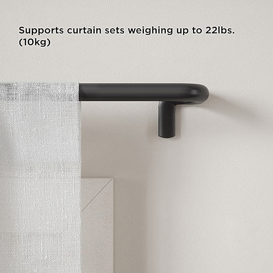 Umbra Twilight Room Darkening 3/4 IN Adjustable Curtain Rod