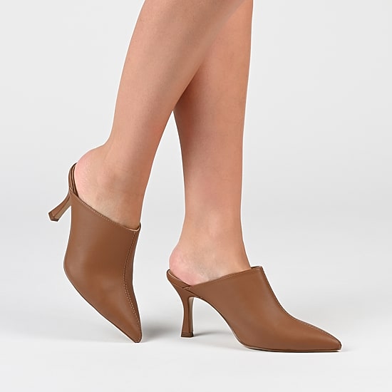 Journee Collection Shiyza Womens Pointed Closed Toe Stiletto Heel Pumps