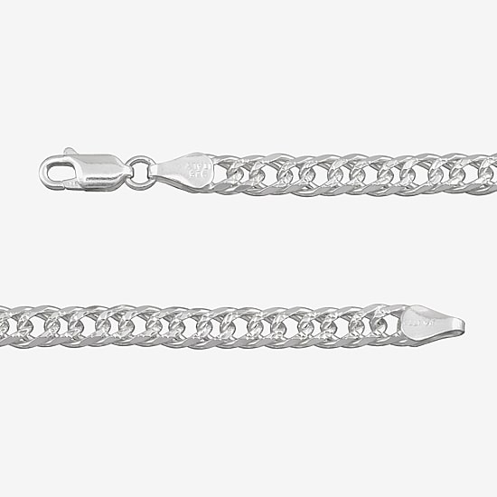 Made in Italy Womens Sterling Silver 20 Inch Fashion Chain Necklace