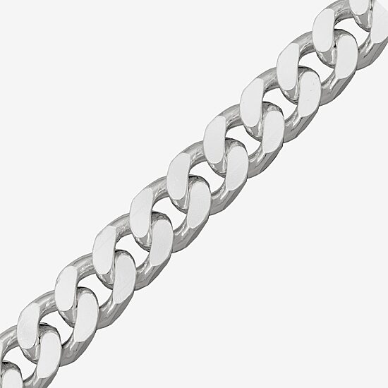 Made in Italy Mens Sterling Silver 22 Inch Curb Chain Necklace