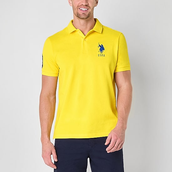 U.S. Polo Assn. Big Pony Pique Mens Classic Fit Short Sleeve Polo Shirt