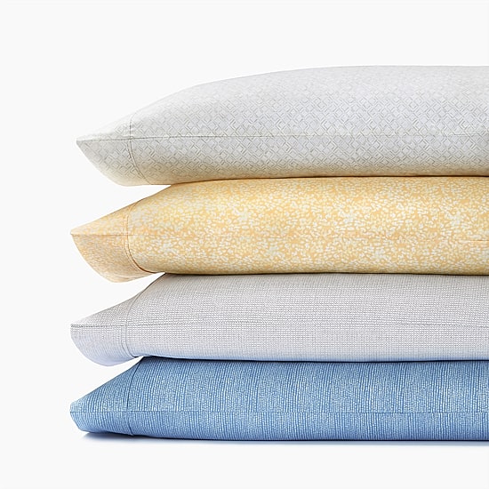 Fieldcrest 300 Thread Count Cotton Percale Sheet Set