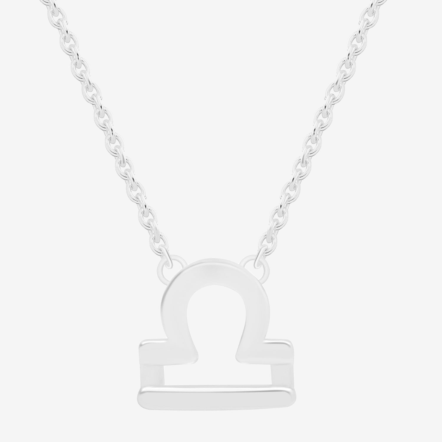 Itsy Bitsy Zodiac Womens Sterling Silver 16 Inch Pendant Necklace