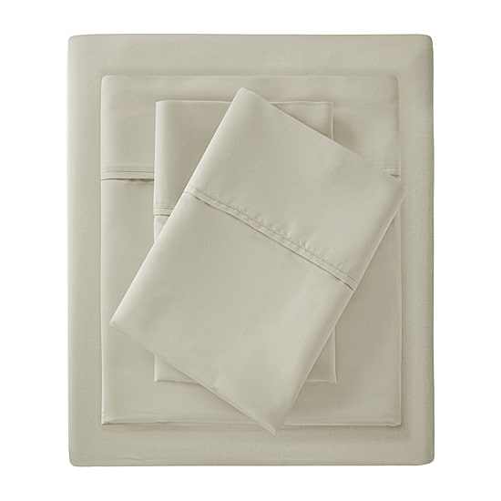 Madison Park 2-Pack 1500tc Cotton Blend Wrinkle Resistant Pillowcases