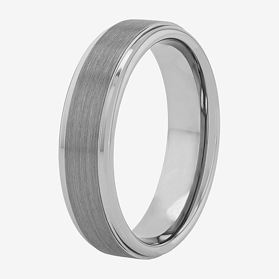 Mens 6MM Tungsten Wedding Band