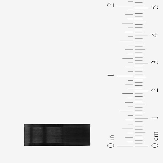 Mens 8MM Tungsten Wedding Band