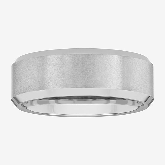 Mens 8MM Tungsten Wedding Band