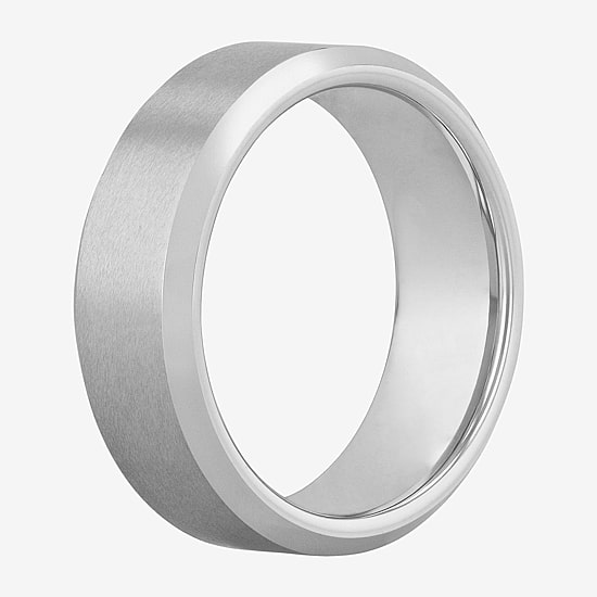 Mens 8MM Tungsten Wedding Band