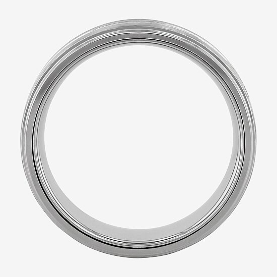 Mens 8MM Tungsten Wedding Band