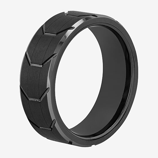 Mens 8MM Tungsten Wedding Band