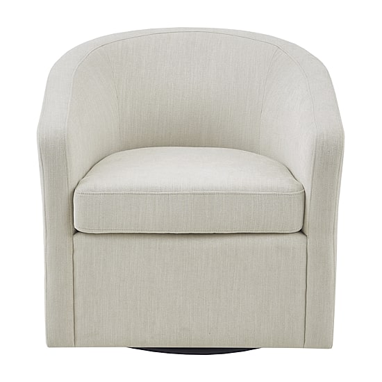 Martha Stewart Amber Swivel Upholstered Armchair