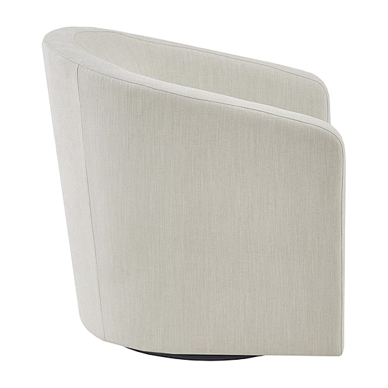 Martha Stewart Amber Swivel Upholstered Armchair
