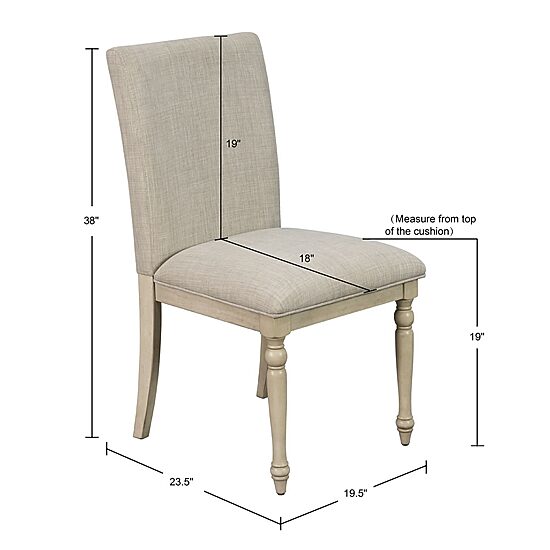 Martha Stewart Fiona 2-pc. Upholstered Dining Chair