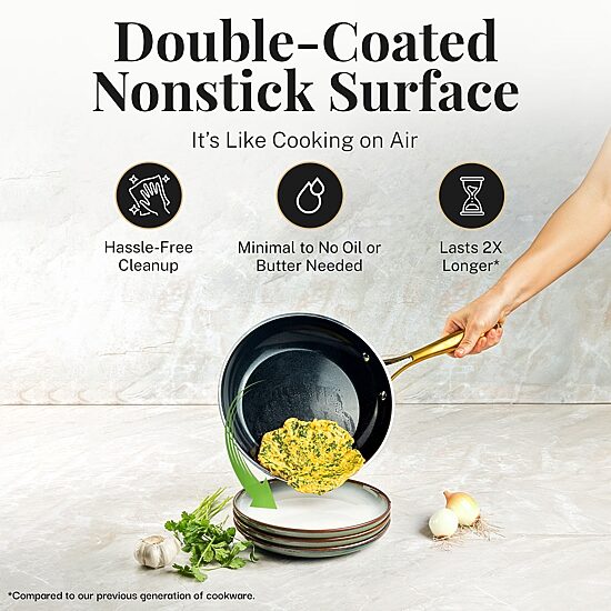 Gotham Steel Black 15-pc. Utlra Non-Stick Ceramic Cookware Set with Utensils