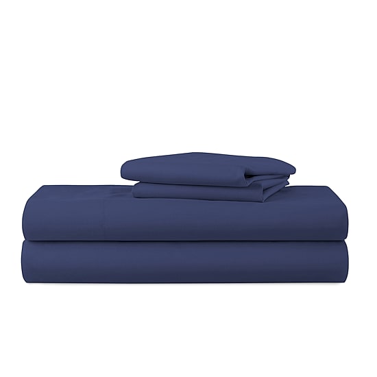 Home Expressions Cool and Crisp Cotton Percale Sheet Set