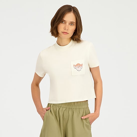 VOLCOM Womens Juniors Crew Neck Short Sleeve Regular Fit Graphic T-Shirt