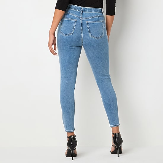 Bold Elements Womens High Rise Skinny Fit Jean