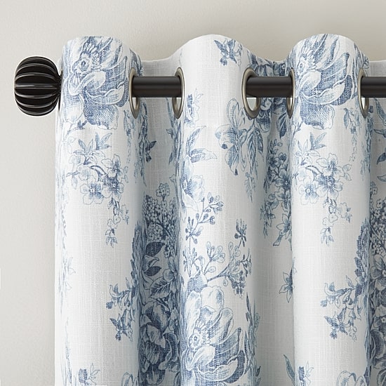 Linden Street Sullivan Printed Grommet Top Blackout Single Curtain Panel