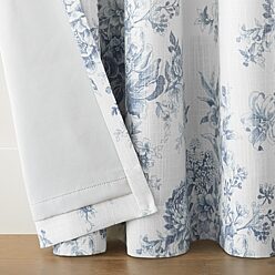 Linden Street Sullivan Printed Grommet Top Blackout Single Curtain