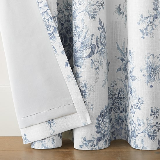 Linden Street Sullivan Printed Grommet Top Blackout Single Curtain Panel