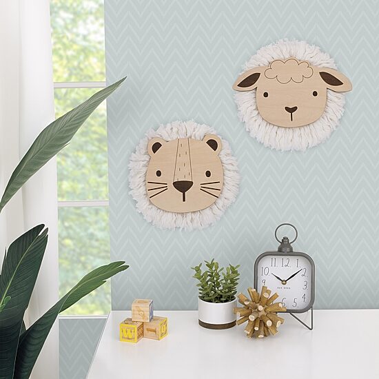 Nojo Lion Wood Wall Art