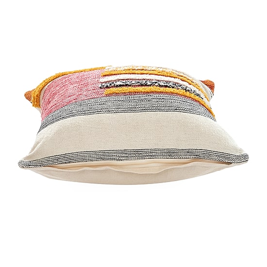 LR Home Zimbu Stripe Square Throw Pillow