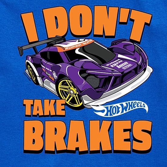 Racing Cars Little & Big Kid Boys Crew Neck Short Sleeve Regular Fit Hot Wheels Graphic T-Shirt