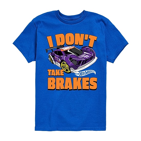 Racing Cars Little & Big Kid Boys Crew Neck Short Sleeve Regular Fit Hot Wheels Graphic T-Shirt