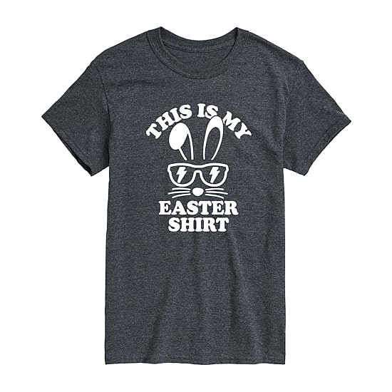 Mens Short Sleeve Easter Graphic T-Shirt