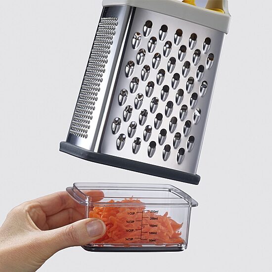 Joseph Joseph Stainless Steel Multi-Grip Box Grater