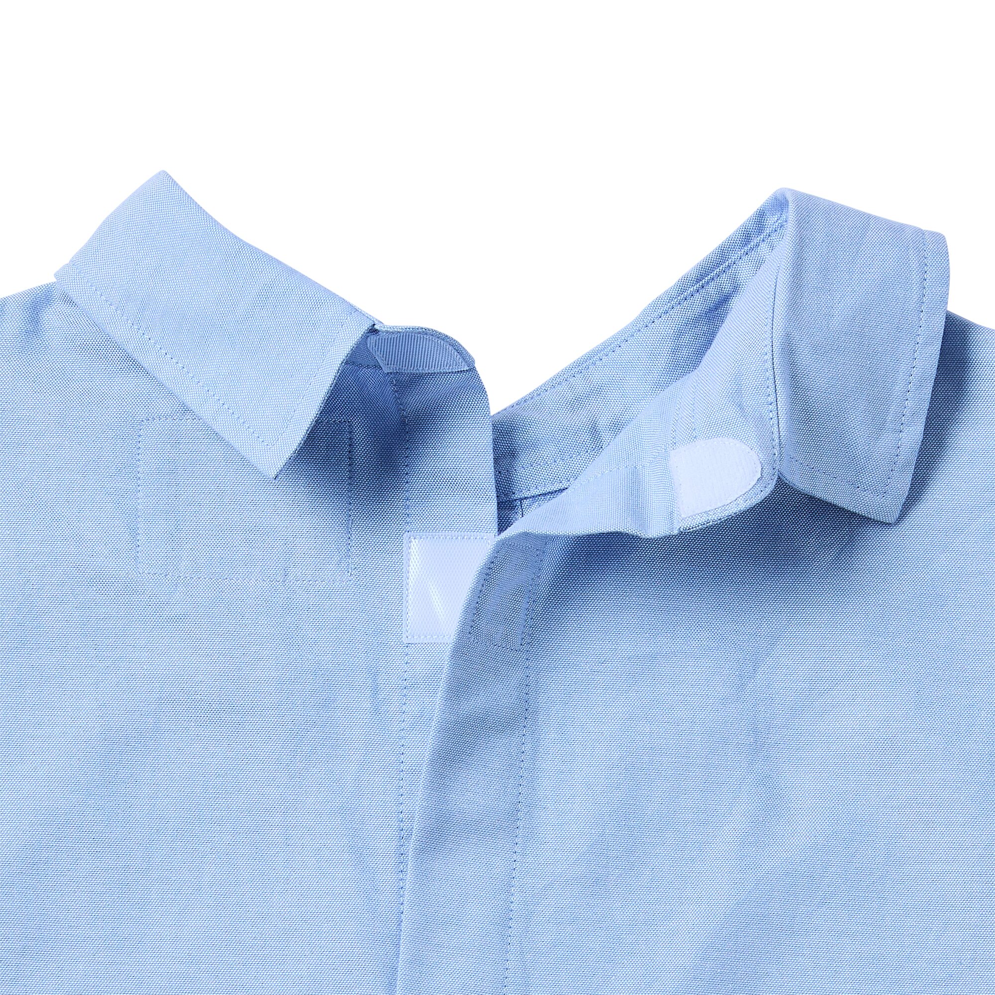 St. John's Bay Performance Oxford Mens Easy-on + Easy-off Seated Wear Long Sleeve Classic Fit Button-Down Shirt