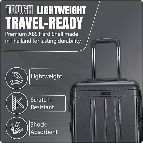 IZOD Zoe 3-pc. Hardside Expandable Lightweight Luggage Set