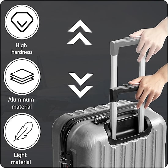 IZOD Phantom 3-pc. Hardside Expandable LIGHTWEIGHT Luggage Set