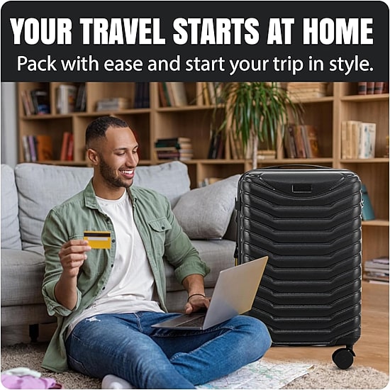 IZOD Phantom 3-pc. Hardside Expandable Lightweight Luggage Set
