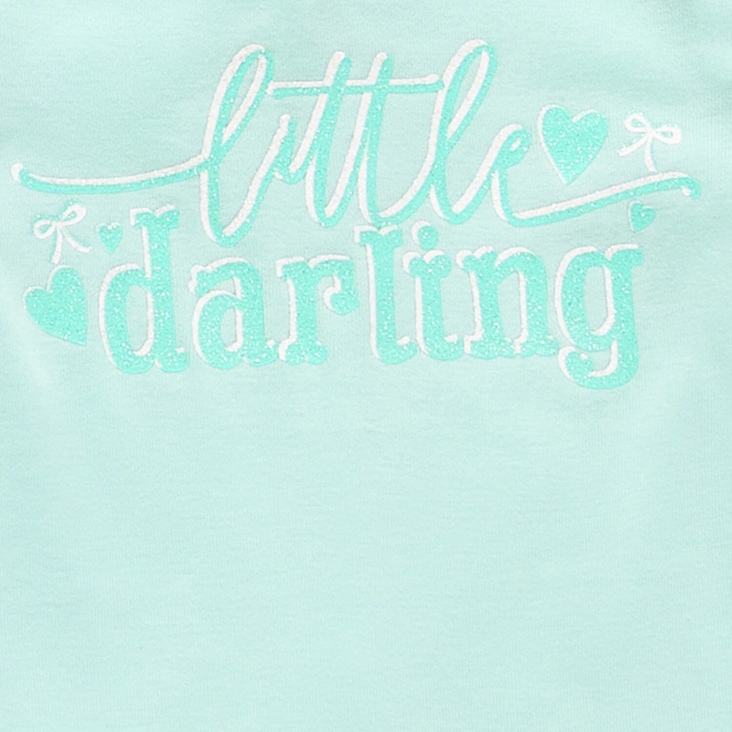 Okie Dokie Baby Girls Round Neck Short Sleeve 4-pc. Bodysuit