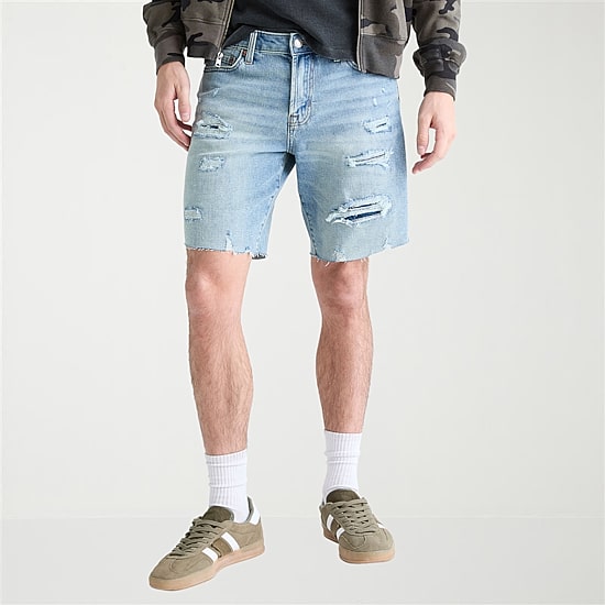 AEROPOSTALE Slim Fit Mens 9" Denim Short