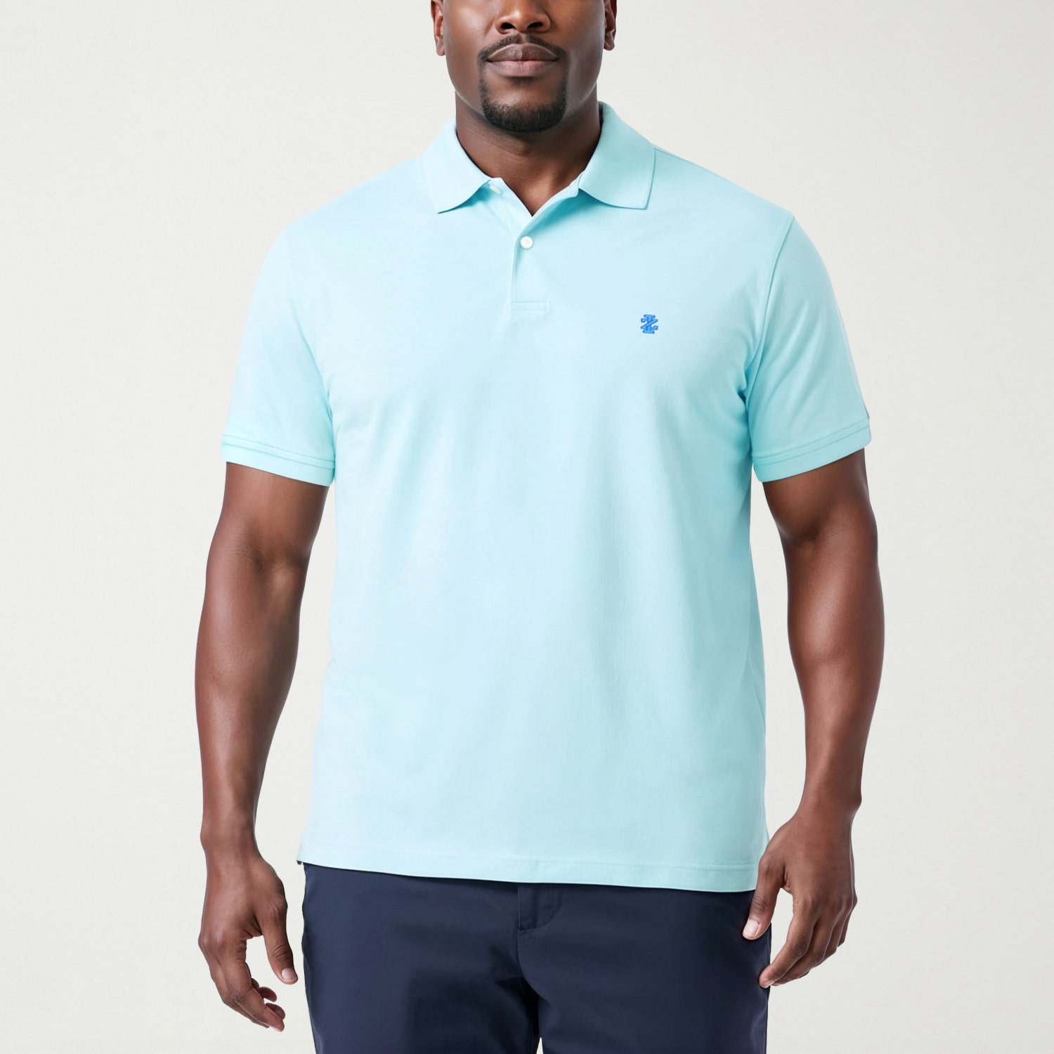 IZOD Advantage Performance Big and Tall Mens Regular Fit Short Sleeve Polo Shirt