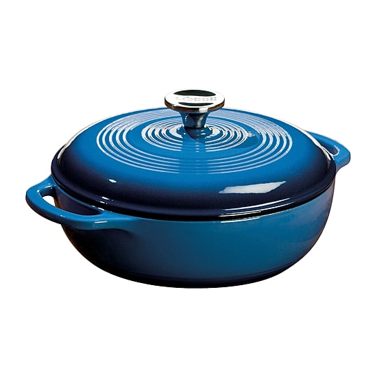 Lodge Cookware 3 Qt Enameled Cast Iron Dutch Oven