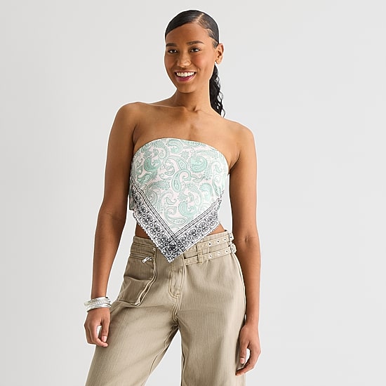 Forever 21 Womens Juniors Tube Top