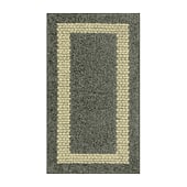Maples Solid Cut and Loop Indoor Rectangular Accent Rug